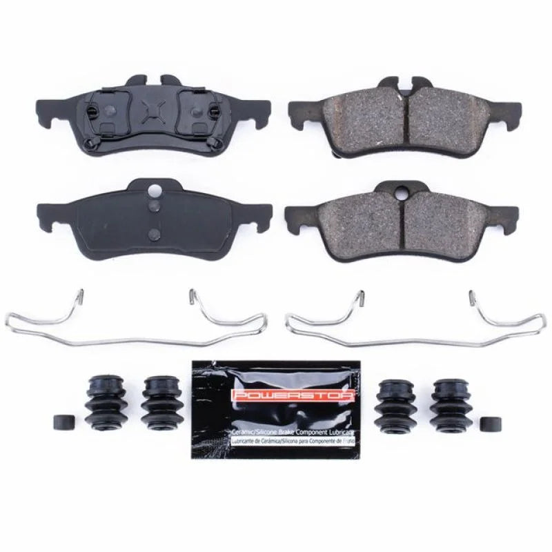 PowerStop Rear Z23 Evolution Sport Brake Pads w/Hardware fits 2004-2008 Mini Cooper - Main Product View