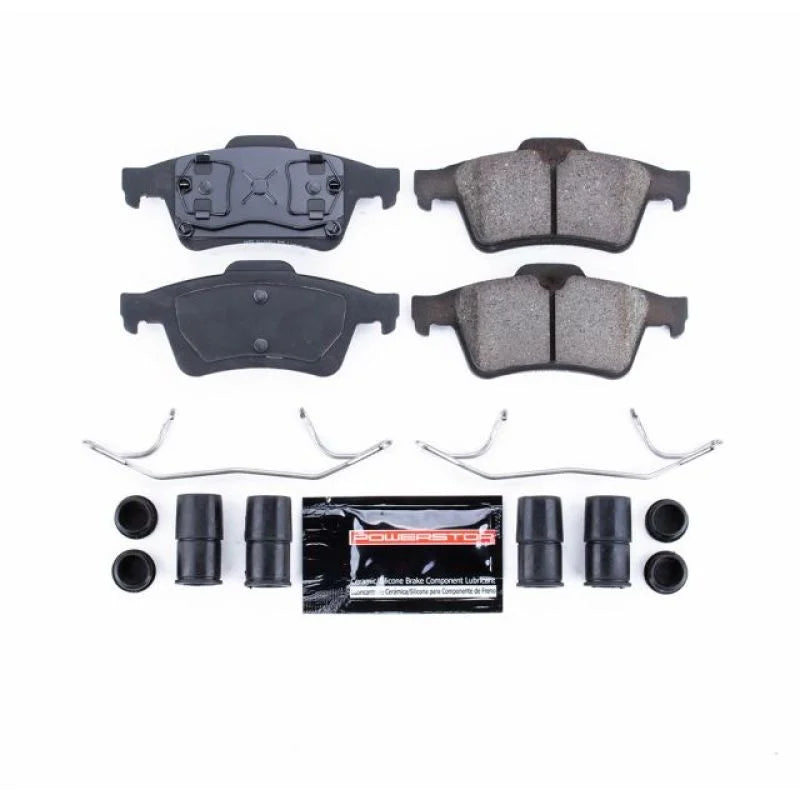 PowerStop Rear Z23 Evolution Sport Brake Pads w/Hardware fits 2005 Mazda 3 SP23 / 2004-2005 Mazda 3 I / 2007 Mazda 5 Grand...