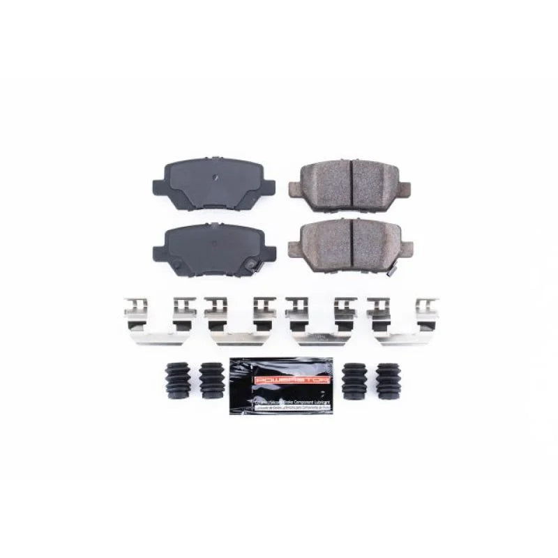 PowerStop Rear Z23 Evolution Sport Brake Pads w/Hardware fits 2005-2012 Acura RL - Main Product View