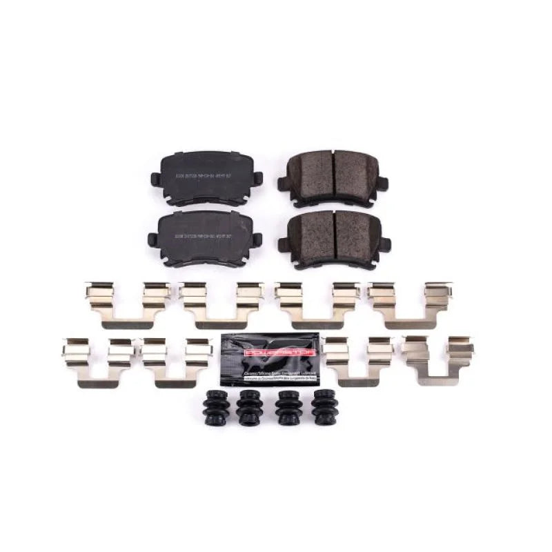 PowerStop Rear Z23 Evolution Sport Brake Pads w/Hardware fits 2005-2021 Audi / Volkswagen - Main Product View