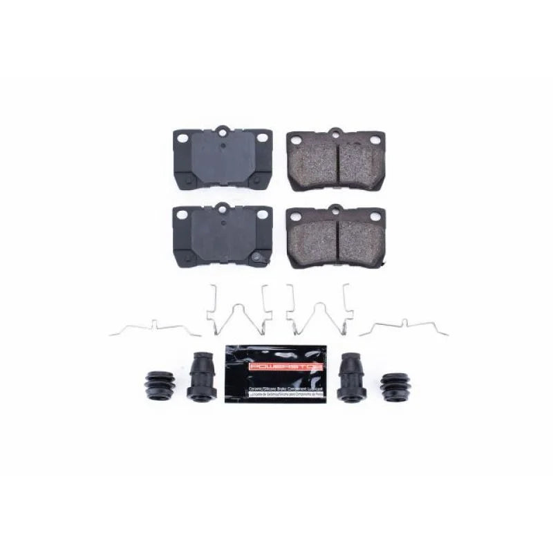 PowerStop Rear Z23 Evolution Sport Brake Pads w/Hardware fits 2006 Lexus GS300 / 2007-2011 Lexus GS350 / 2006-2007 Lexus G...
