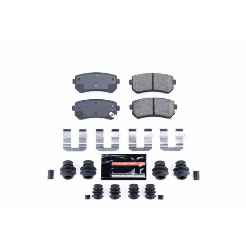 PowerStop Rear Z23 Evolution Sport Brake Pads w/Hardware fits 2006-2008 Hyundai Accent / 2009-2012 Hyundai Elantra Touring...