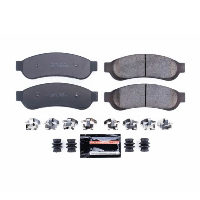 PowerStop Rear Z23 Evolution Sport Brake Pads w/Hardware fits 2007-2010 Ford F-250 Super Duty / 2005-2010 Ford F-350 Super...