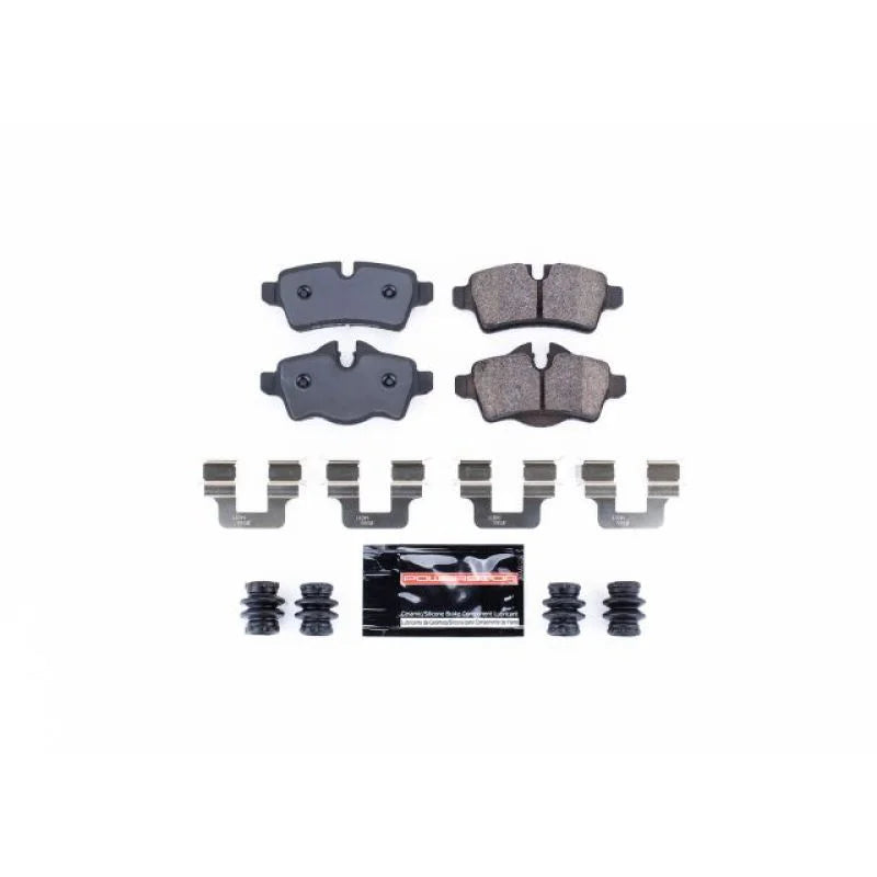 PowerStop Rear Z23 Evolution Sport Brake Pads w/Hardware fits 2007-2015 Mini Cooper - Main Product View
