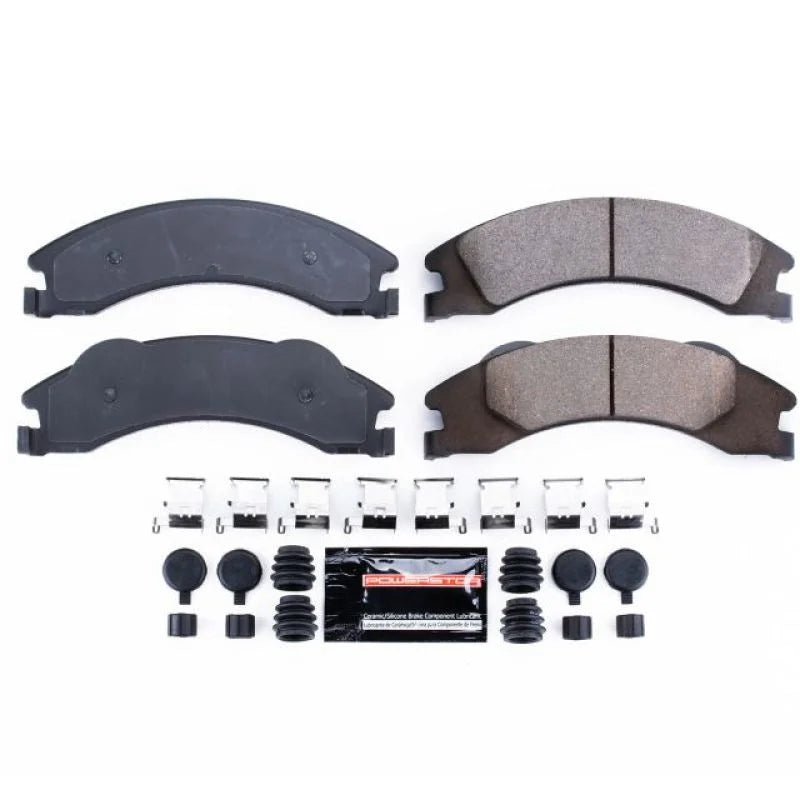 PowerStop Rear Z23 Evolution Sport Brake Pads w/Hardware fits 2008-2014 Ford E-150 / 2008-2014 Ford E-250 / 2008-2019 2021...