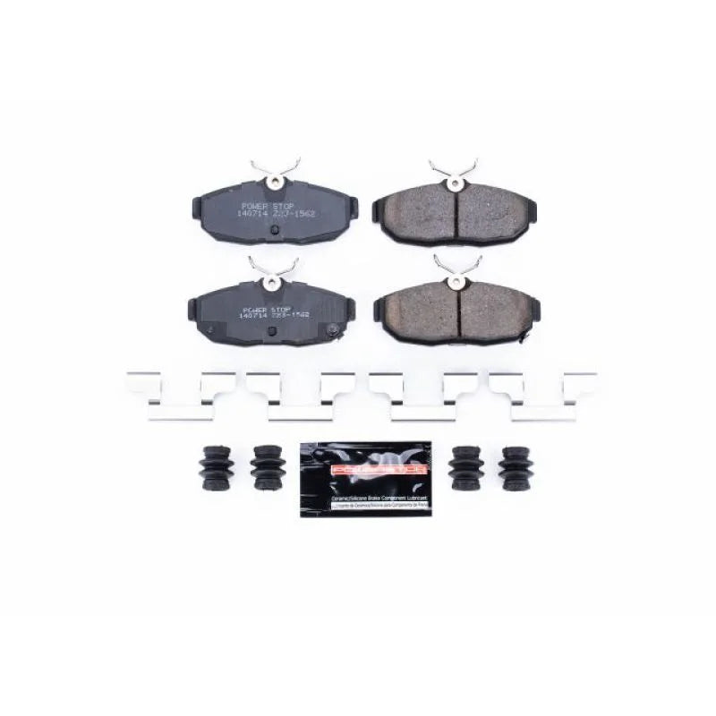 PowerStop Rear Z23 Evolution Sport Brake Pads w/Hardware fits 2012 Ford Mustang / 2012 Ford Mustang Shelby GT500 - Main Pr...