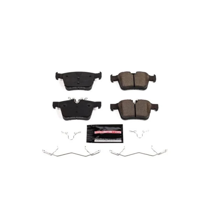 PowerStop Rear Z23 Evolution Sport Brake Pads w/Hardware fits 2015-2025 Jaguar / Land Rover / Polestar - Main Product View
