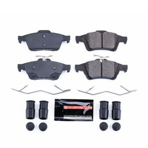 PowerStop Rear Z23 Evolution Sport Brake Pads w/Hardware fits 2016-2018 Ford Focus RS - Main Product View
