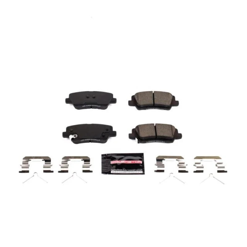 PowerStop Rear Z23 Evolution Sport Brake Pads w/Hardware fits 2016-2019 Cadillac ATS / 2019 Cadillac CTS - Main Product View