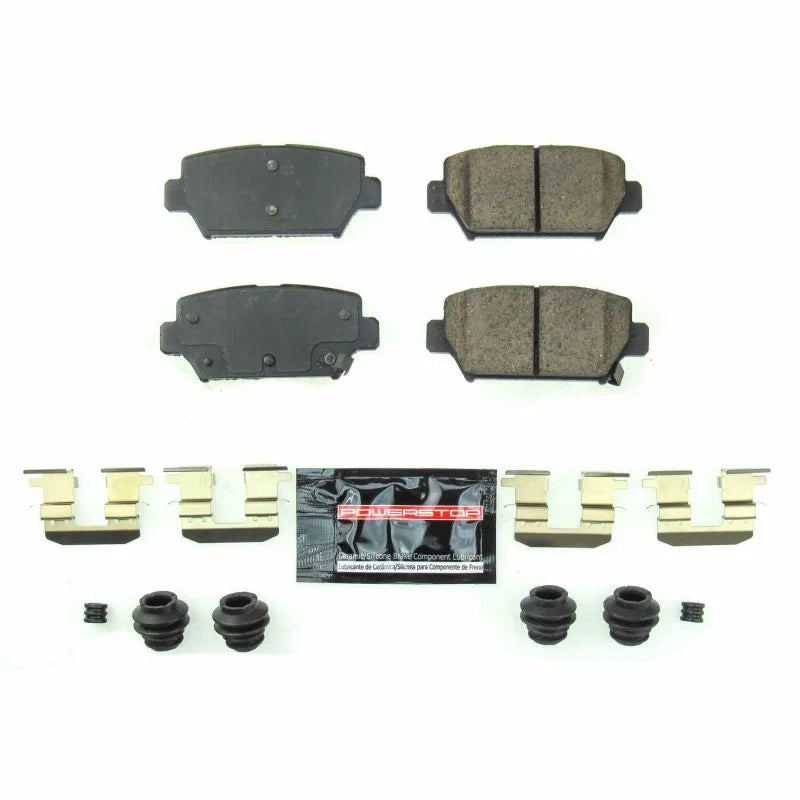 PowerStop Rear Z23 Evolution Sport Brake Pads w/Hardware fits 2018-2024 Mitsubishi Eclipse Cross - Main Product View