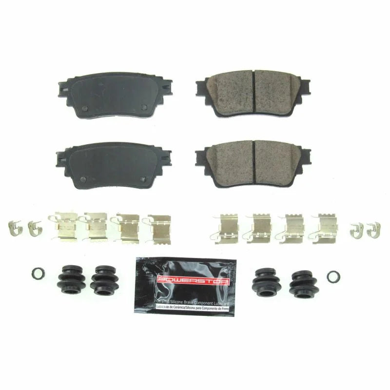 PowerStop Rear Z23 Evolution Sport Brake Pads w/Hardware fits 2018-2024 Mitsubishi Eclipse Cross / 2017-2024 Mitsubishi Ou...