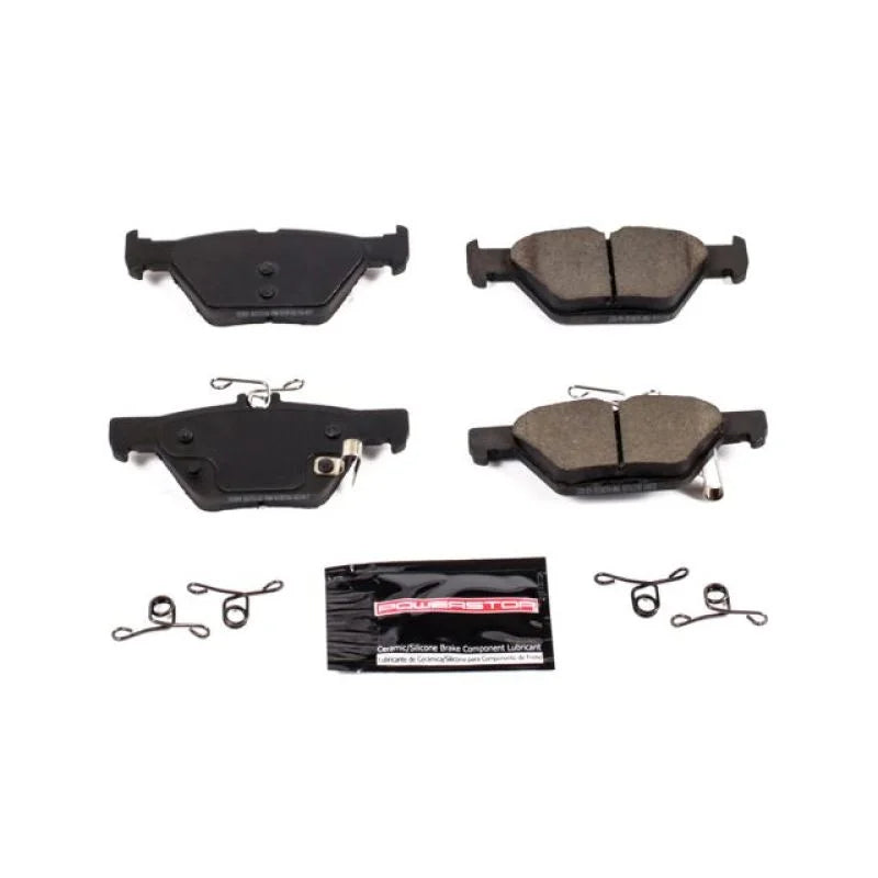 PowerStop Rear Z23 Evolution Sport Brake Pads w/Hardware fits 2019-2024 Subaru Ascent / 2023 Subaru Crosstrek / 2019-2024 ...