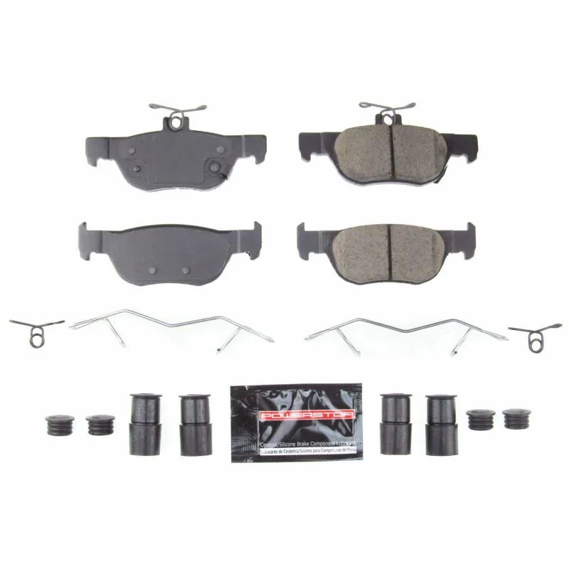 PowerStop Rear Z23 Evolution Sport Brake Pads w/Hardware fits 2019-2025 Mazda 3 / 2020-2025 Mazda Cx-30 / 2022-2023 Mazda ...