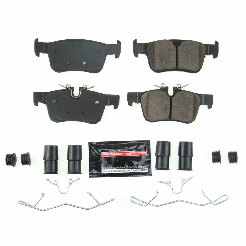PowerStop Rear Z23 Evolution Sport Brake Pads w/Hardware fits 2019-2025 Volvo S60 / 2017-2024 Volvo S90 / 2019-2021 Volvo ...
