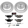 Load image into Gallery viewer, PowerStop Rear Z23 Evolution Sport Coated Brake Kit fits 2001-2003 BMW 525I / 1997-2000 BMW 528I / 2001-2003 BMW 530I / 19...