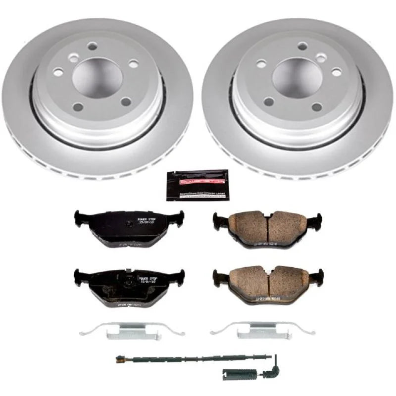 PowerStop Rear Z23 Evolution Sport Coated Brake Kit fits 2001-2005 BMW 325XI - Main Product View