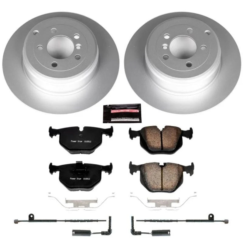 PowerStop Rear Z23 Evolution Sport Coated Brake Kit fits 2003-2005 Land Rover Range Rover Hse - Main Product View