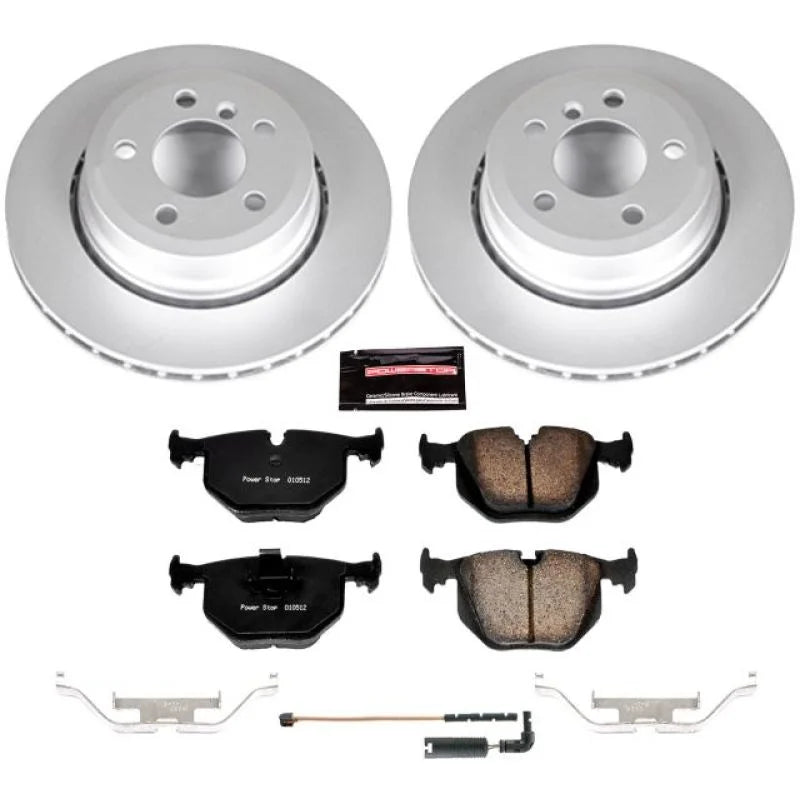 PowerStop Rear Z23 Evolution Sport Coated Brake Kit fits 2004-2010 BMW X3 - Main Product View