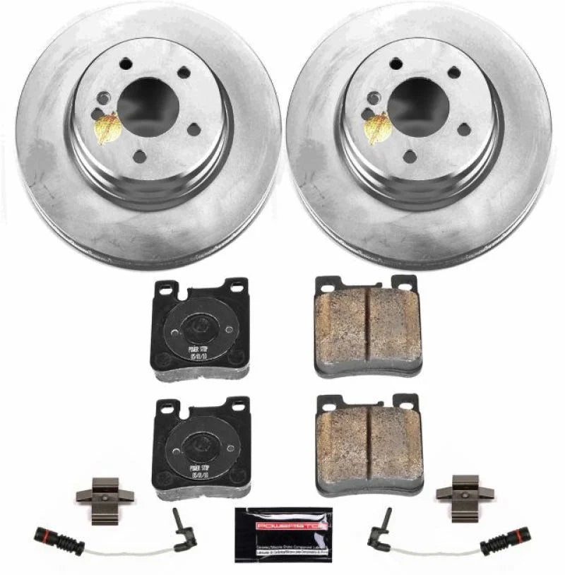 PowerStop Rear Z23 Evolution Sport Coated Brake Kit fits 2005-2006 Chrysler Crossfire Srt-6 / 2000 Mercedes-Benz E430 4MATIC