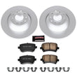 Load image into Gallery viewer, PowerStop Rear Z23 Evolution Sport Coated Brake Kit fits 2005-2011 Audi A6 / A6 Quattro - Main Product View
