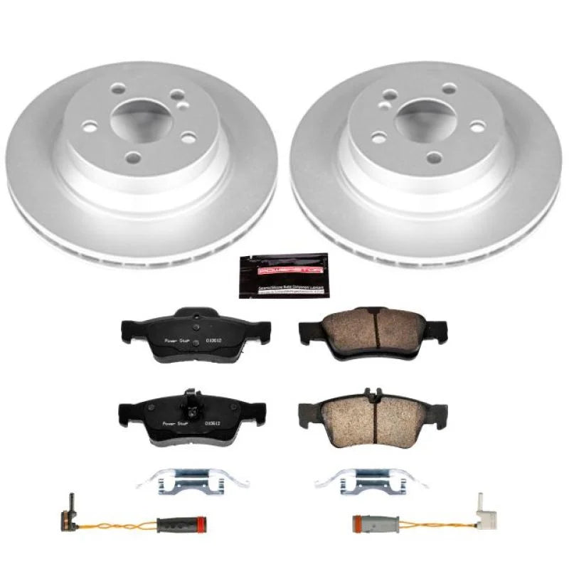 PowerStop Rear Z23 Evolution Sport Coated Brake Kit fits 2006 Mercedes-Benz E350 / 2006 Mercedes-Benz E350 4MATIC - Main P...