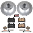 Load image into Gallery viewer, PowerStop Rear Z23 Evolution Sport Coated Brake Kit fits 2006 Volkswagen Touareg - Main Product View