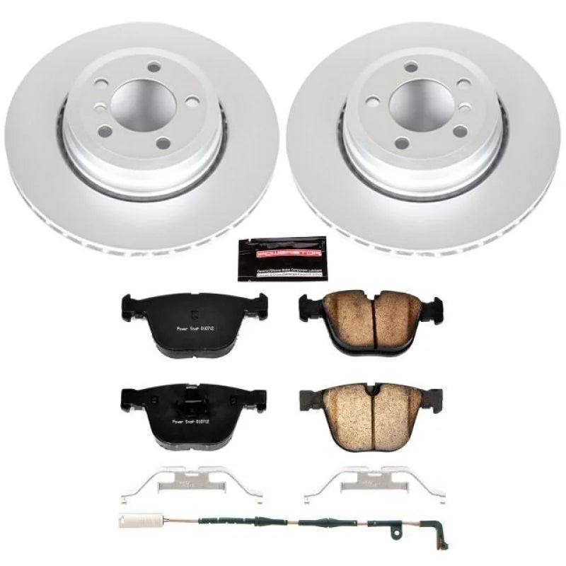PowerStop Rear Z23 Evolution Sport Coated Brake Kit fits 2006-2008 BMW 750LI / 2006-2008 BMW 750I / 2005-2008 BMW 760LI / ...