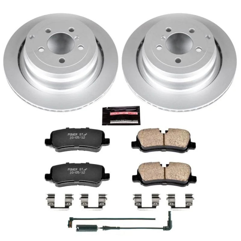 PowerStop Rear Z23 Evolution Sport Coated Brake Kit fits 2006-2012 Land Rover Range Rover - Main Product View