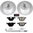 Load image into Gallery viewer, PowerStop Rear Z23 Evolution Sport Coated Brake Kit fits 2007-2017 BMW X5 / X6 - Main Product View