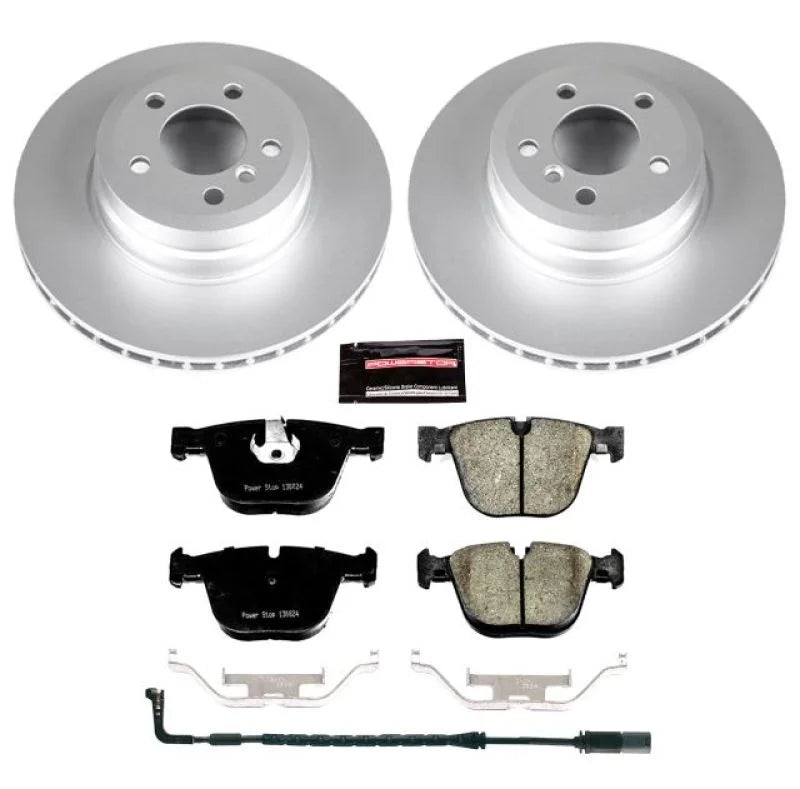PowerStop Rear Z23 Evolution Sport Coated Brake Kit fits 2007-2017 BMW X5 / X6 - Main Product View
