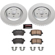 Load image into Gallery viewer, PowerStop Rear Z23 Evolution Sport Coated Brake Kit fits 2008-2011 Audi S4 / S5 - Main Product View