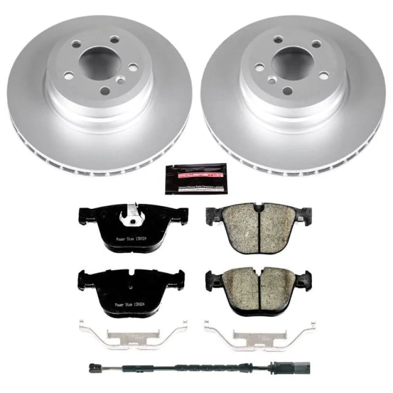 PowerStop Rear Z23 Evolution Sport Coated Brake Kit fits 2011-2018 BMW X5 / X6 - Main Product View