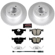 Load image into Gallery viewer, PowerStop Rear Z23 Evolution Sport Coated Brake Kit fits 2011-2019 BMW X5 / X6 - Main Product View