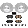 Load image into Gallery viewer, PowerStop Rear Z23 Evolution Sport Coated Brake Kit fits 2013 Audi A3 Quattro / 2010 Volkswagen Golf - Main Product View