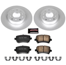 Load image into Gallery viewer, PowerStop Rear Z23 Evolution Sport Coated Brake Kit fits 2013 Audi A3 Quattro / 2010 Volkswagen Golf - Main Product View