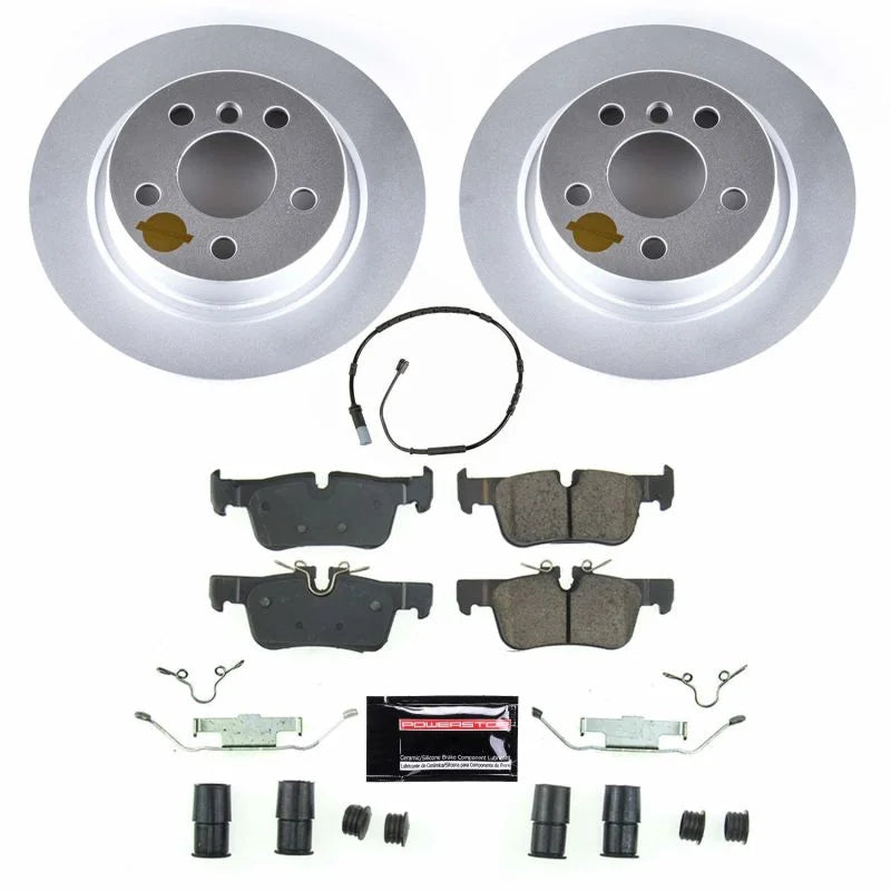 PowerStop Rear Z23 Evolution Sport Coated Brake Kit fits 2014-2021 BMW I3 / 2018-2021 BMW I3S