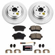 Load image into Gallery viewer, PowerStop Rear Z23 Evolution Sport Coated Brake Kit fits 2016-2017 Mercedes-Benz GLE300D / 2016-2018 Mercedes-Benz GLE350 ...