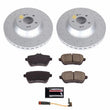 Load image into Gallery viewer, PowerStop Rear Z23 Evolution Sport Coated Brake Kit fits 2018-2020 Mercedes-Benz S450 / 2014-2017 Mercedes-Benz S550 / 201...