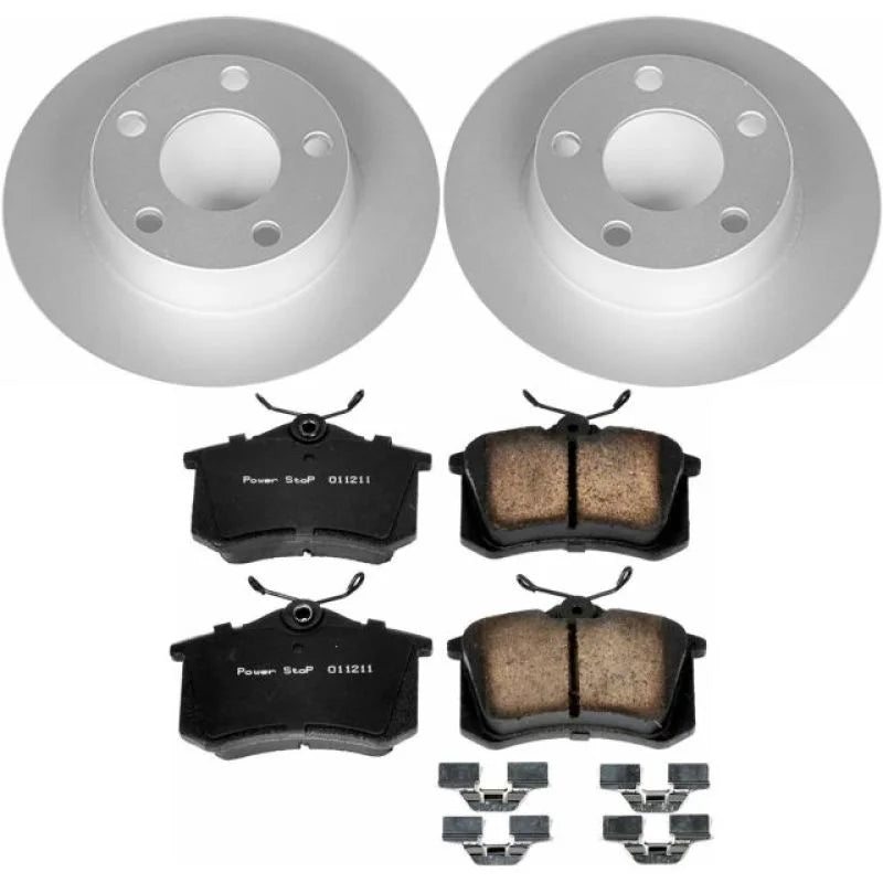 PowerStop Rear Z23 Evolution Sport Coated Brake Kit fits Audi A6 / 1998-2004 Audi A6 Quattro - Main Product View