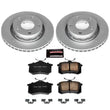 Load image into Gallery viewer, PowerStop Rear Z23 Evolution Sport Coated Brake Kit fits Audi A6 / 2000-2004 Audi A6 Quattro - Main Product View