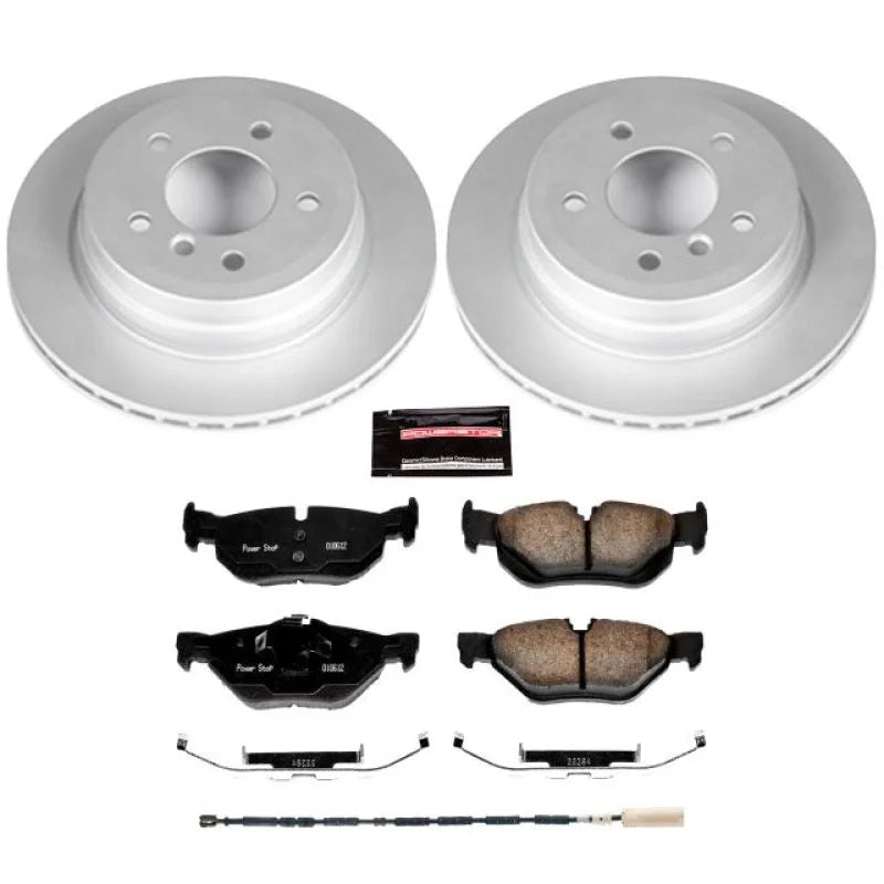 PowerStop Rear Z23 Evolution Sport Coated Brake Kit fits BMW X1 / 2013-2015 BMW X1 SDRIVE28I - Main Product View