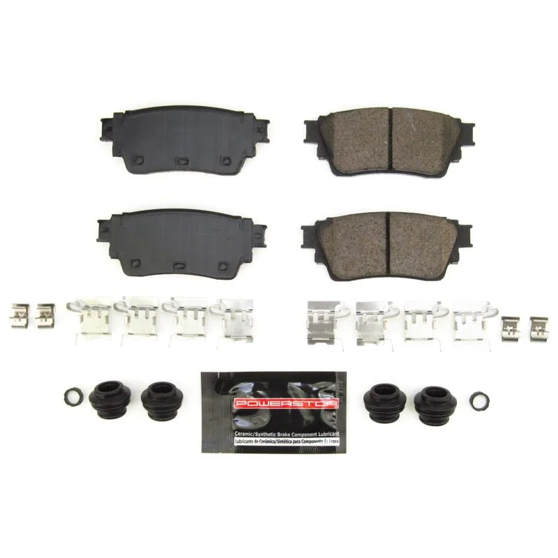 PowerStop Rear Z23 Pad w/Hardware fits 2022-2025 Infiniti QX60 / 2025 Nissan Murano / 2022-2025 Nissan Pathfinder PLATINUM...