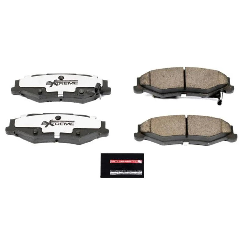 PowerStop Rear Z26 Extreme Street Brake Pads w/Hardware fits 2004-2008 Cadillac XLR / 2008 2009 Cadillac XLR PLATINUM / 20...
