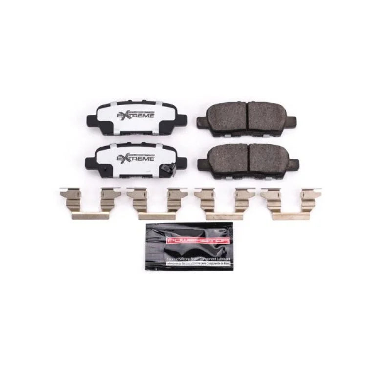 PowerStop Rear Z26 Extreme Street Brake Pads w/Hardware fits 2010-2012 Infiniti EX35 / 2011 2012 Infiniti FX35 / 2015 Infi...