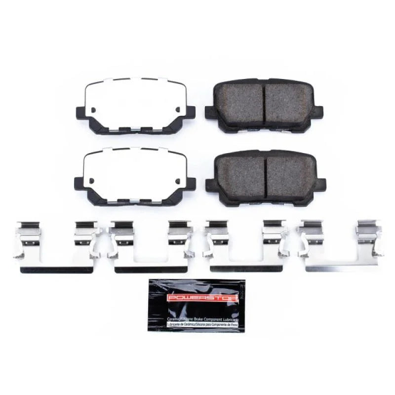PowerStop Rear Z26 Extreme Street Brake Pads w/Hardware fits 2014-2023 Dodge Charger Pursuit - Main Product View