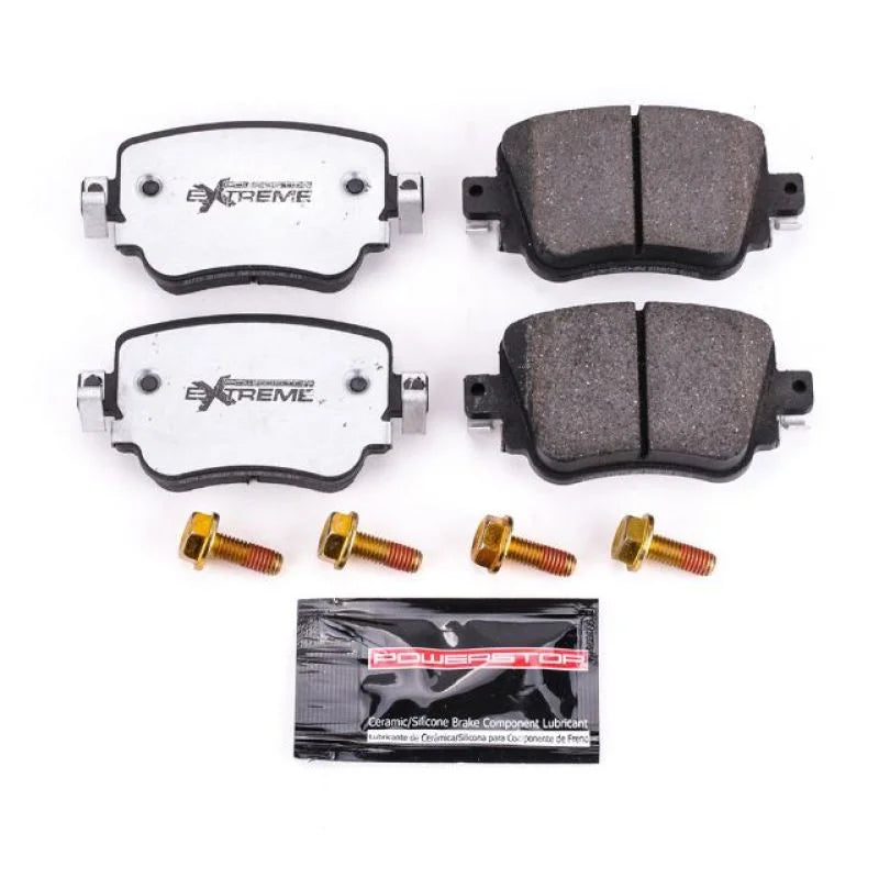 PowerStop Rear Z26 Extreme Street Brake Pads w/Hardware fits 2016-2018 Audi Q3 / 2016-2018 Audi Q3 Quattro / 2015-2018 Vol...
