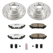 Load image into Gallery viewer, PowerStop Rear Z26 Street Brake Kit fits 2005 2006 Saab 9-2x / 2004-2008 Subaru Forester / 2006 2007 Subaru Impreza 2.5I /...