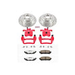 Load image into Gallery viewer, PowerStop Rear Z26 Street Brake Kit w/Calipers fits 2005 2006 Saab 9-2x / 2004-2008 Subaru Forester / 2006 2007 Subaru Imp...