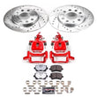 Load image into Gallery viewer, PowerStop Rear Z26 Street Brake Kit w/Calipers fits 2008 Audi A3 / 2006 2007 Volkswagen Jetta 2.0T / 2005-2007 Volkswagen ...