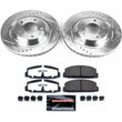 Load image into Gallery viewer, PowerStop Rear Z26 Street Warrior Brake Kit fits 1993-1995 Mazda Rx-7 - Main Product View